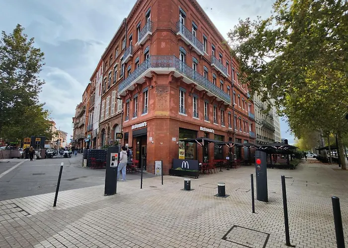 アパート Le Jardin D'eden Premium - Equipe, Balcon, Hypercentre トゥールーズ