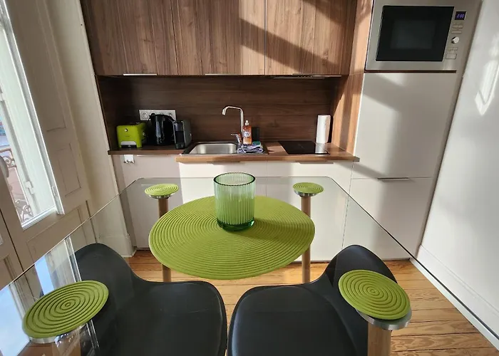 Le Jardin D'eden Premium - Equipe, Balcon, Hypercentre 아파트 *